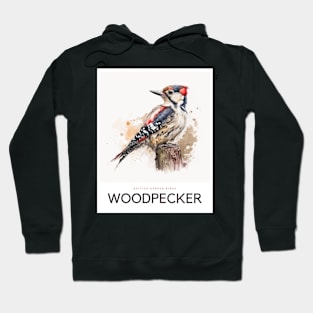 British Garden Birds: Woodpecker Hoodie